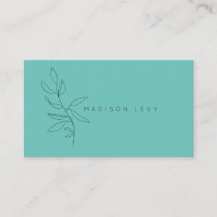 Line Art Ink Modern Native Artisan Business Appoi Appointment Card