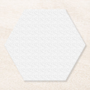 Line art, Kangaroo, Ghost Paper Coaster