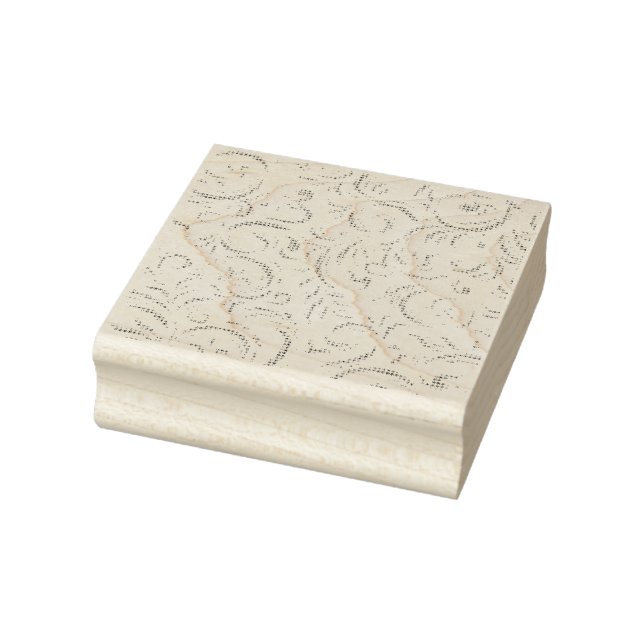 Line art, Kangaroo, Ghost Wood Art Stamp (Stamp)