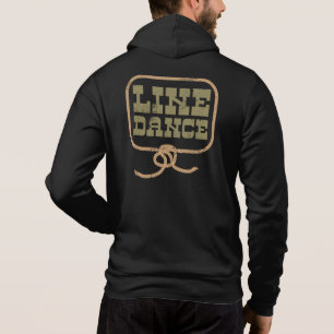 Line Dance Country Dancing Rope Western Hoodie
