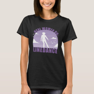 Line Dance Dancer Country Rock Western T-Shirt