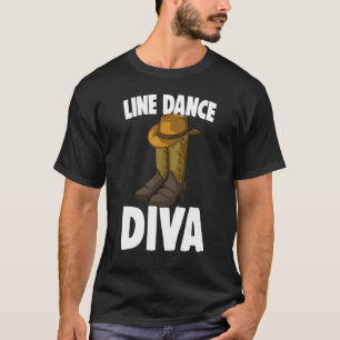 Line Dance Diva Shoes Men Classy Boots T-Shirt