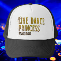 Line dance princess gold name