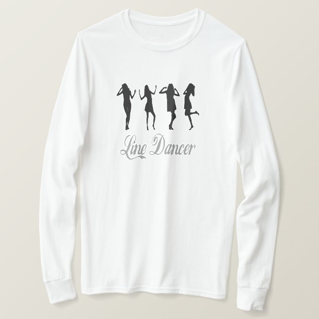 Line Dancer T-Shirt (Design Front)