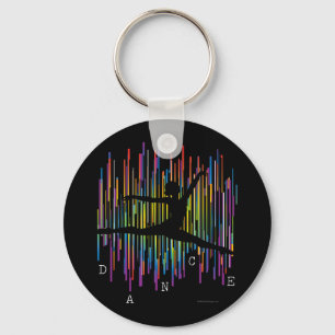 Line Dancer (v1) Key Ring