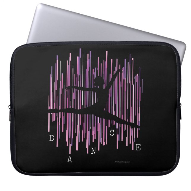 Line Dancer (v4) Laptop Sleeve (Front)