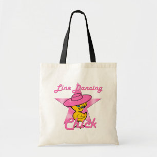 Line Dancing Chick #8 Tote Bag