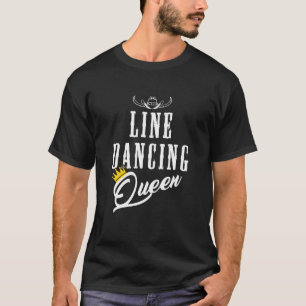 Line Dancing Cowgirl Line Dance Woman T-Shirt