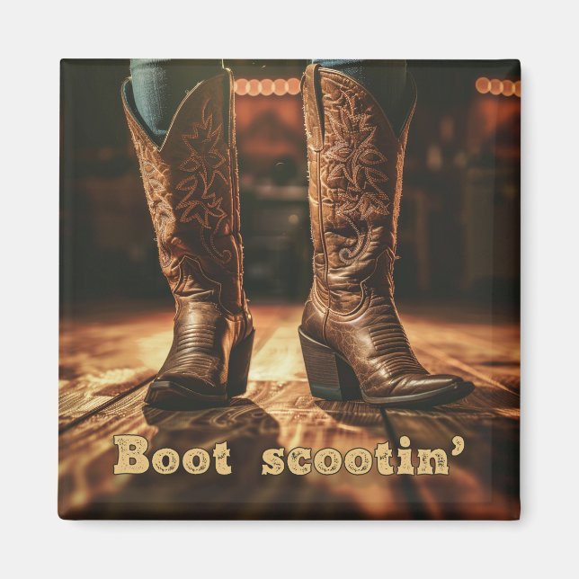 Line Dancing Gift Magnet (Front)