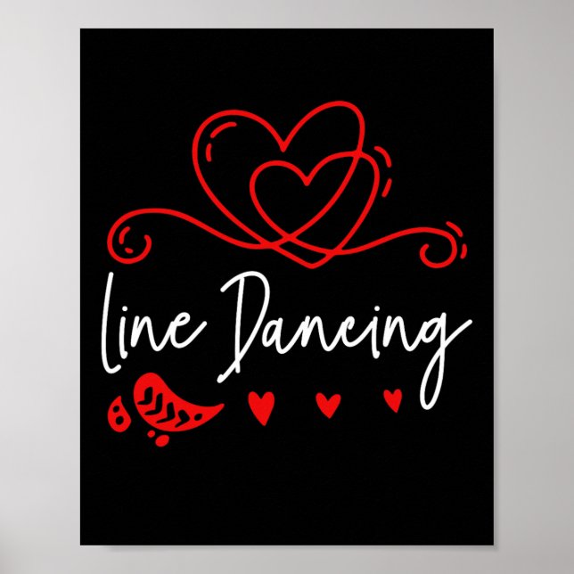 Line Dancing Line Dance 1  Poster (Front)