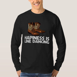 Line Dancing Men Women Country Line Dance Rodeo 1 T-Shirt