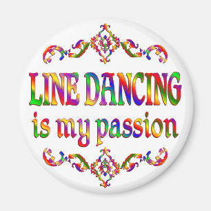 Line Dancing Passion Magnet