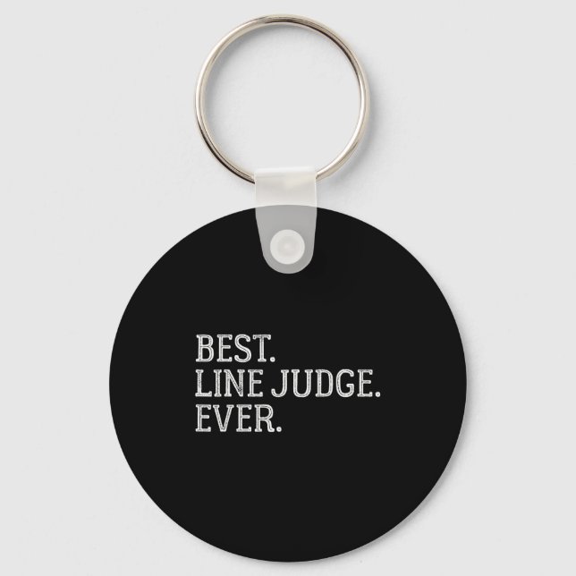 Line Judge Ever Funny Volleyball Ideas  Key Ring (Front)