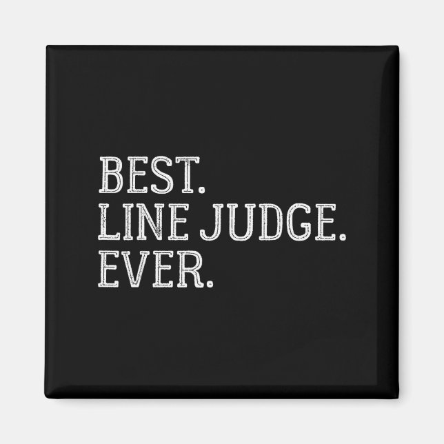 Line Judge Ever Funny Volleyball Ideas  Magnet (Front)