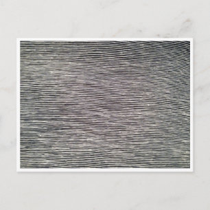 line pattern postcard