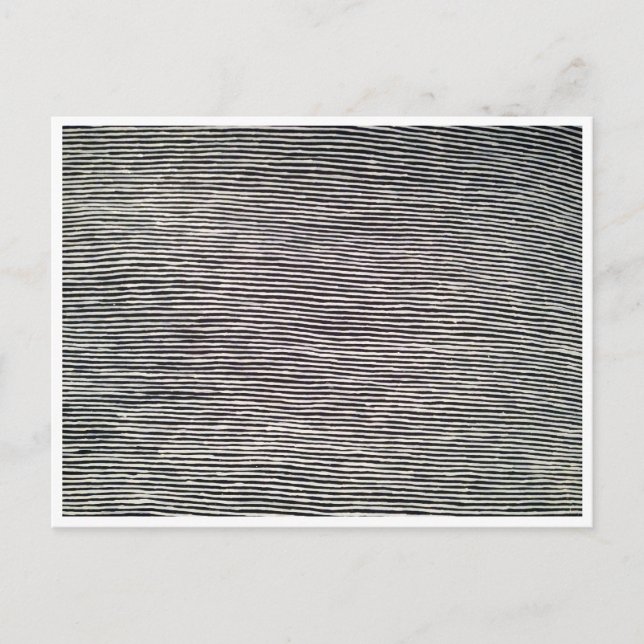 line pattern postcard (Front)