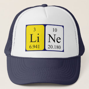 Line periodic table name hat