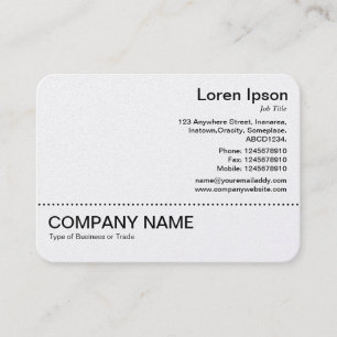 Line v2 - Black on (Gold) Business Card