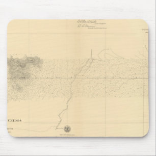 Linea Divisoria Entre Mexico 7 Mouse Pad