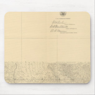 Linea Divisoria Entre Mexico 8 Mouse Pad