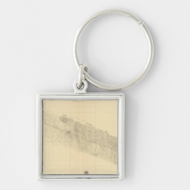 Linea Divisoria Entre Mexico 9 Key Ring (Front)