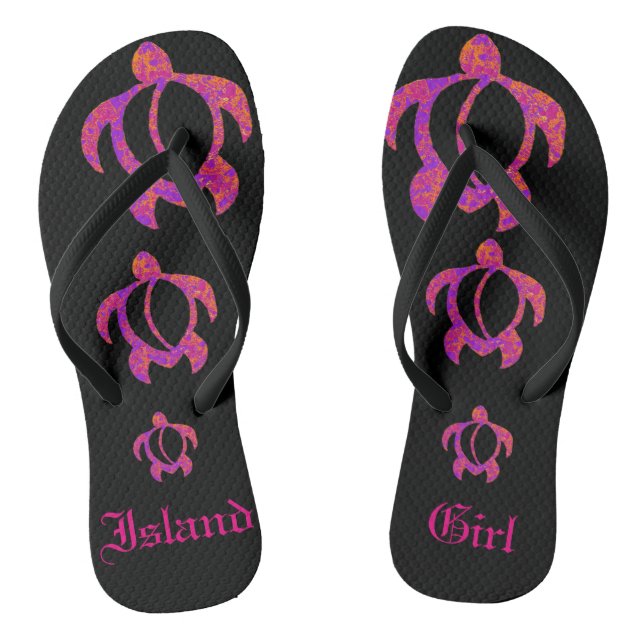 LineA Island Girl Honu Jandals (Footbed)