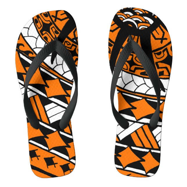 LineA Polynesian Tattoo Jandals (Footbed)