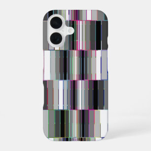 Linear Abstract Geometric Illusion iPhone 16 Case