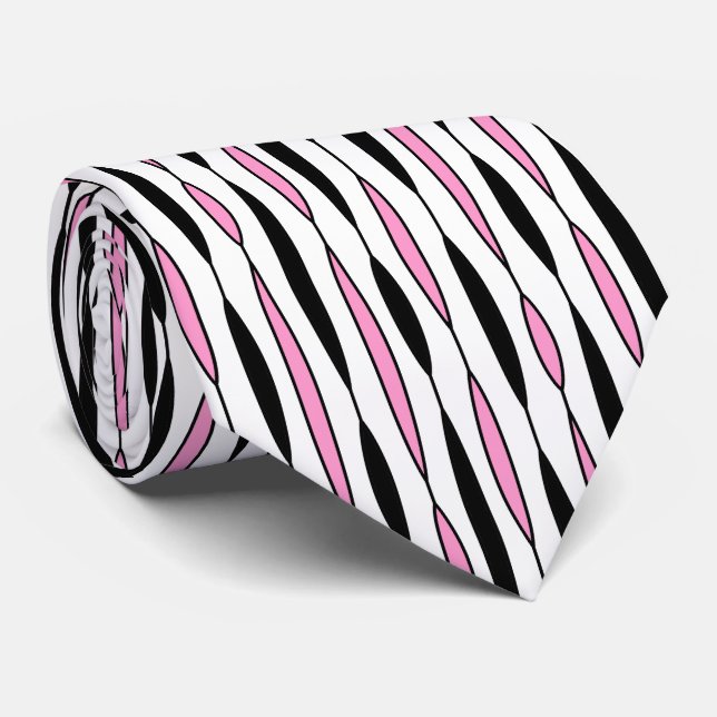 Linear Leaf 07 Tie (Rolled)