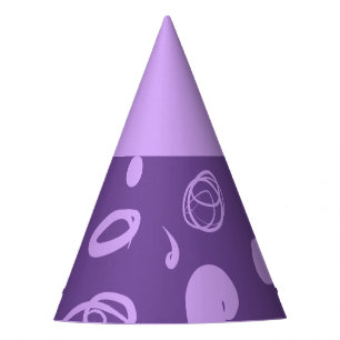 Linear patterns and spots design Party Hat