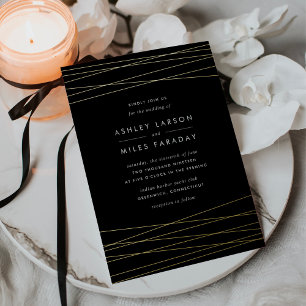 Lineation Modern Geometric Wedding