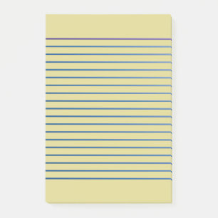 Lined Beige  Post-it Notes