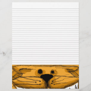 Lined Binder Paper 8.5"x11" Fits Avery Custom