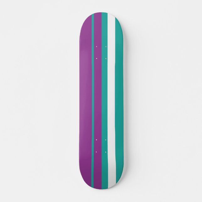 Lined Deck Skateboard (Front)