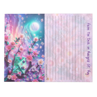 Lined Happy Mail Notepad