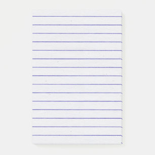 Lined Notebook Paper  Post-it Notes