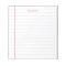 Lined Paper Professional Plain Minimalist Modern