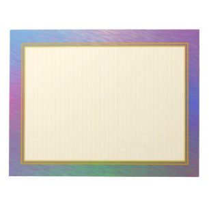 Lined "Plasma Rain Clouds" Note Pads