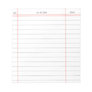 Lined To-Do List Organise Your Tasks in Style Notepad
