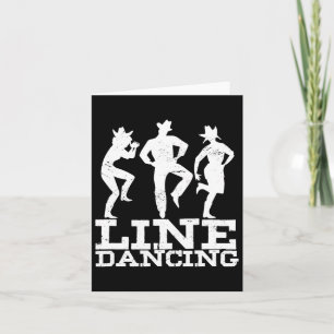 Linedance Dancing Dancer Dancer Music Western Gift Card