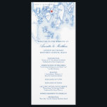 Linekin Bay Resort Maine Elegant Navy Blue Wedding Programme<br><div class="desc">Guide guests through your coastal Maine wedding with this elegant navy blue Boothbay Harbour-themed program, ideal for a ceremony at Linekin Bay Resort. Featuring a beautifully detailed map, this program outlines each special moment, giving guests a thoughtful keepsake and a clear view of the day's events. It’s the perfect touch...</div>