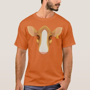 Lineless Cow Art Version C T-Shirt