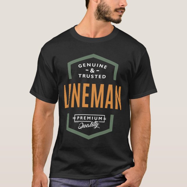 Lineman Genuine T-Shirt (Front)