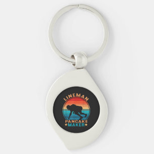Lineman Pancake Maker - American Football Key Ring