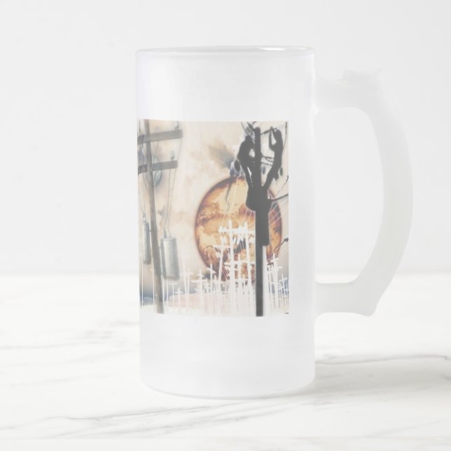 Lineman's Frosted Beer Mug (Right)