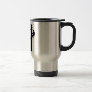 Linemen Because Travel Mug