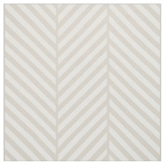 Linen Beige Herringbone Large Scale Fabric