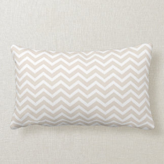 Linen Chevron Lumbar Pillow