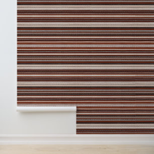 Linen Luxury Modern Brown White Texture Collection Wallpaper