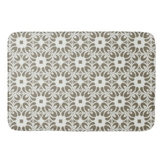 Linen Trellis Bath Mat
